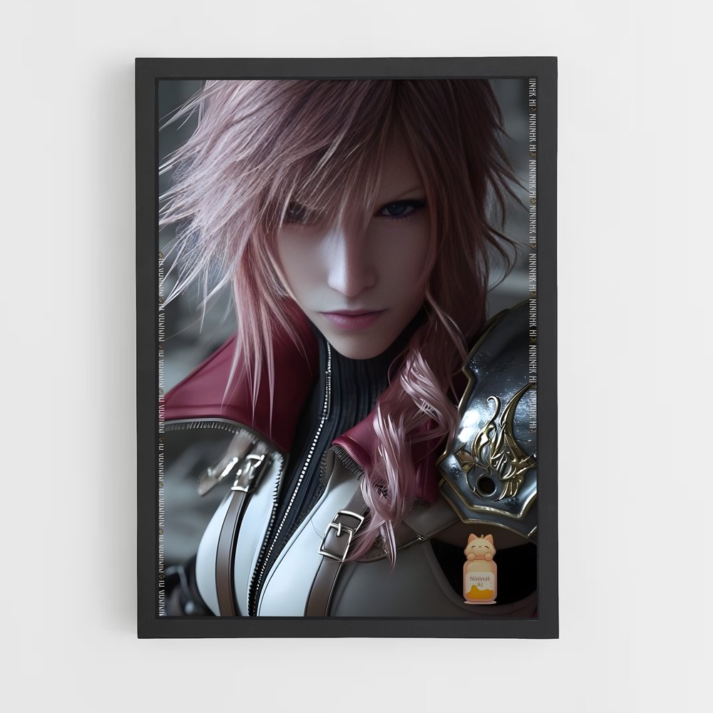 Poster Pink Blade – affiche Final Fantasy (vue 2)